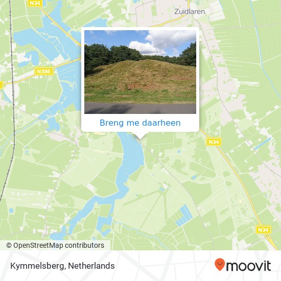 Kymmelsberg kaart