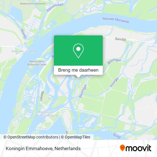 Koningin Emmahoeve kaart
