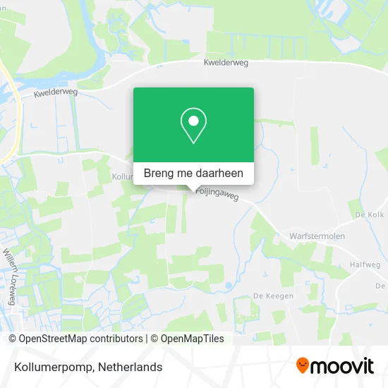 Kollumerpomp kaart
