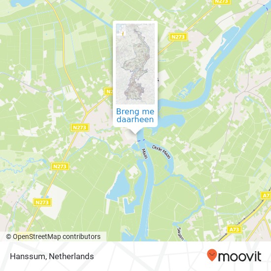 Hanssum kaart