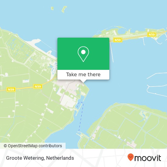 Groote Wetering kaart