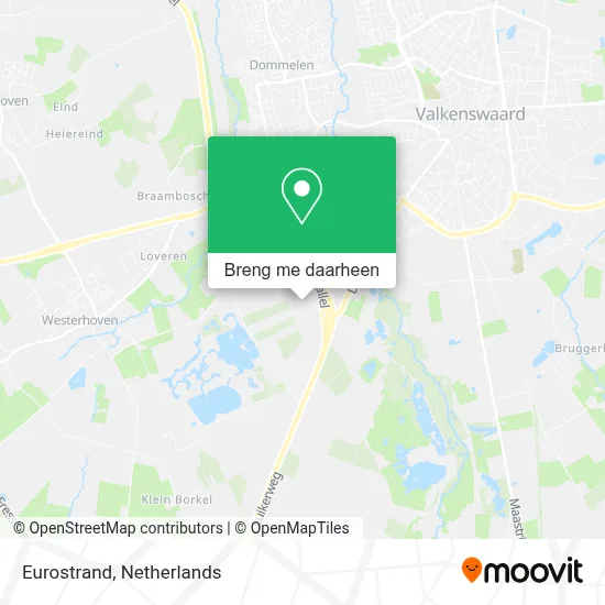 Eurostrand kaart