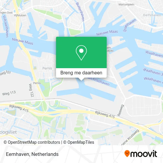 Eemhaven kaart