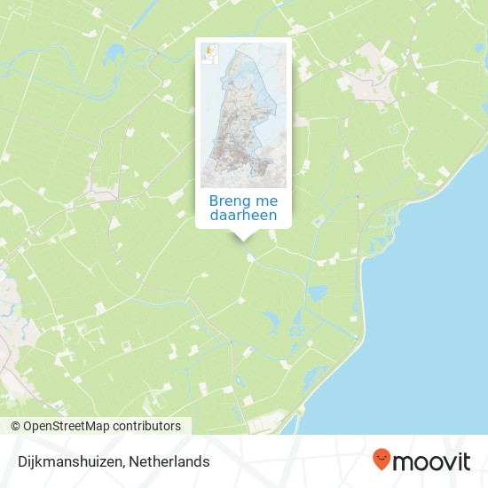 Dijkmanshuizen kaart