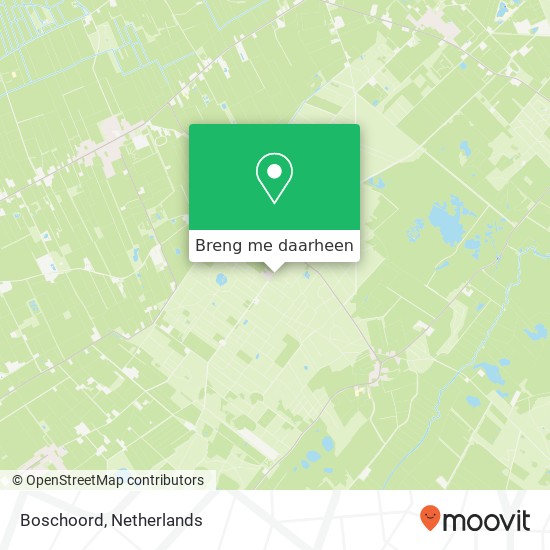 Boschoord kaart