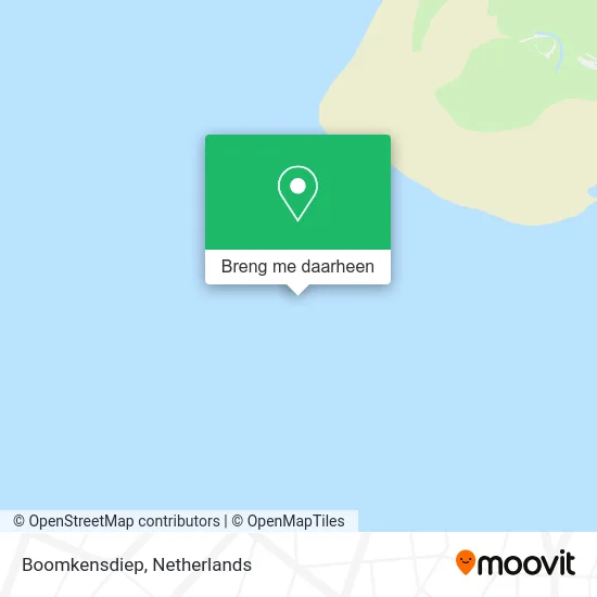 Boomkensdiep kaart