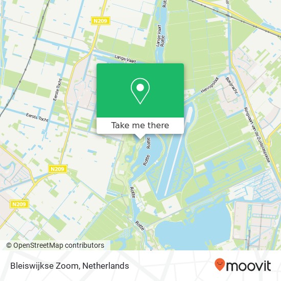 Bleiswijkse Zoom kaart
