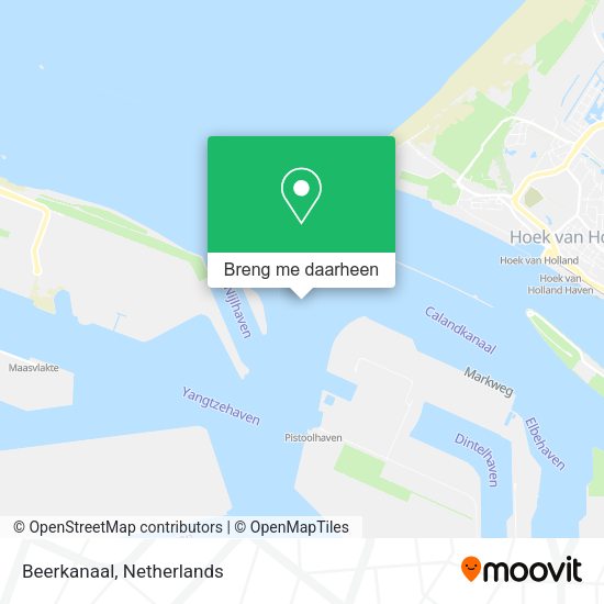 Beerkanaal kaart