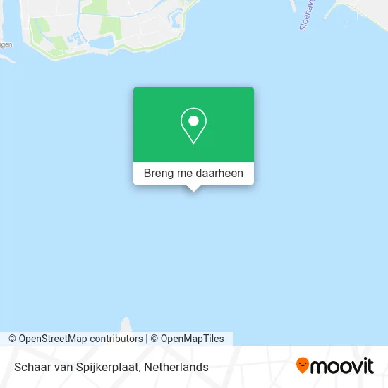 Schaar van Spijkerplaat kaart