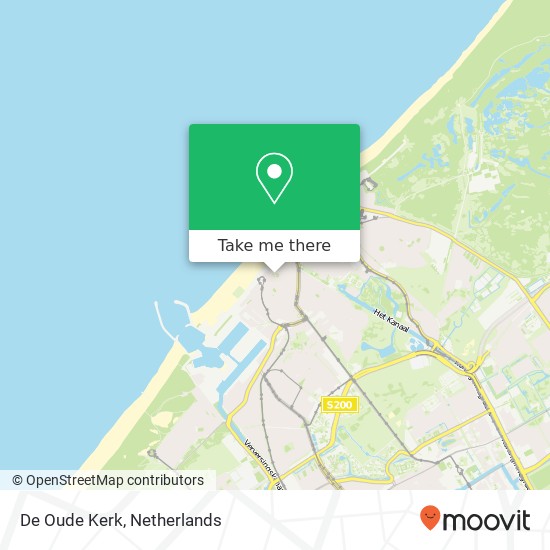 De Oude Kerk kaart