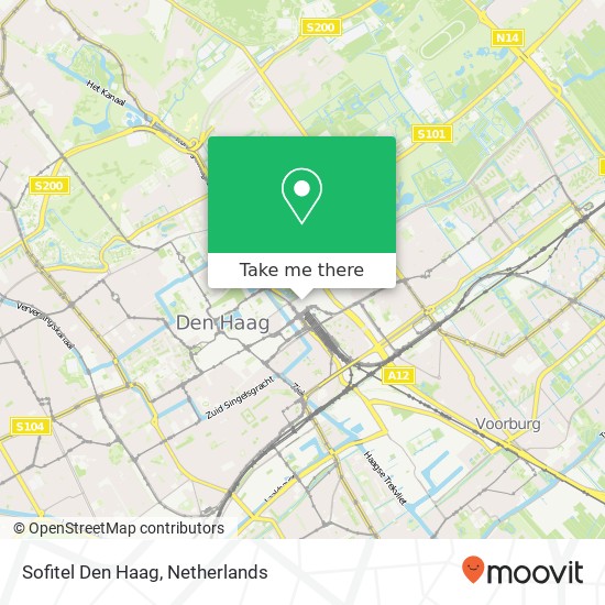 Sofitel Den Haag kaart