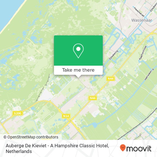 Auberge De Kieviet - A Hampshire Classic Hotel kaart