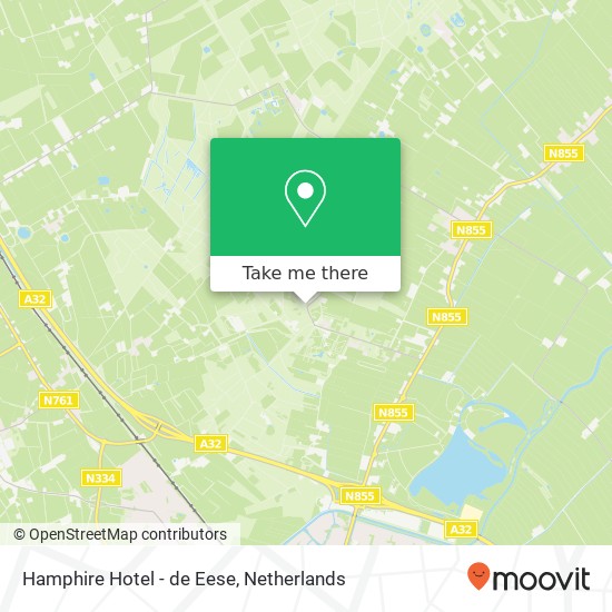 Hamphire Hotel - de Eese kaart