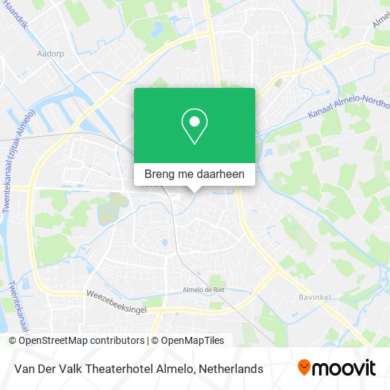 Van Der Valk Theaterhotel Almelo kaart