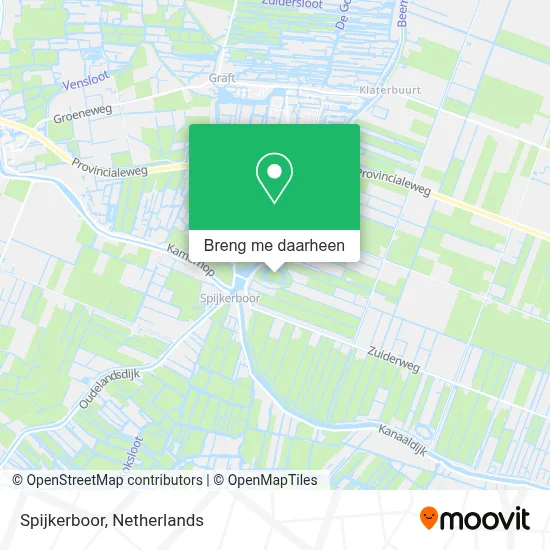 Spijkerboor kaart