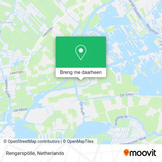 Rengerspôlle kaart