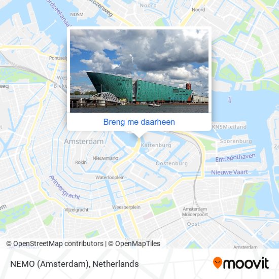 NEMO (Amsterdam) kaart