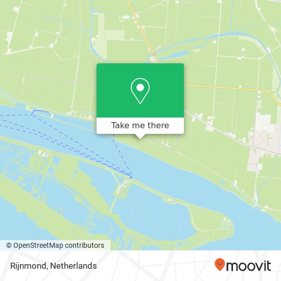 Rijnmond kaart