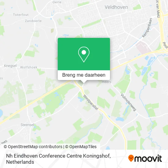 Nh Eindhoven Conference Centre Koningshof kaart