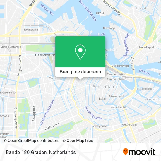 Bandb 180 Graden kaart