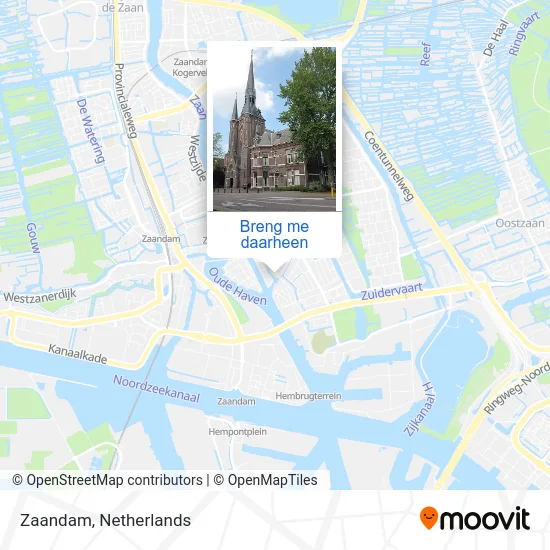 Zaandam kaart