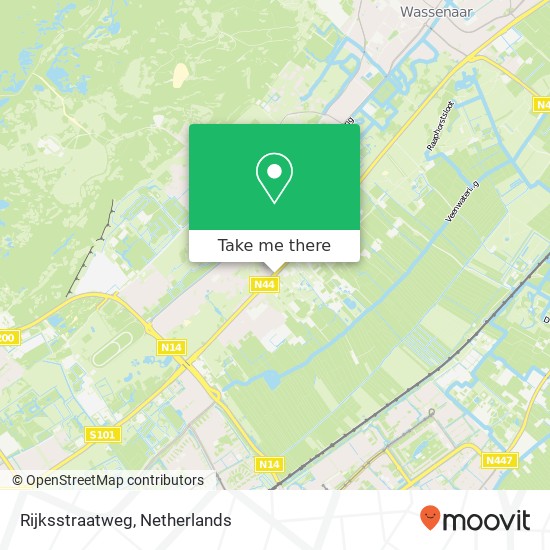 Rijksstraatweg, 2245 Wassenaar kaart