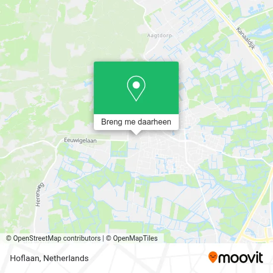 Hoflaan kaart