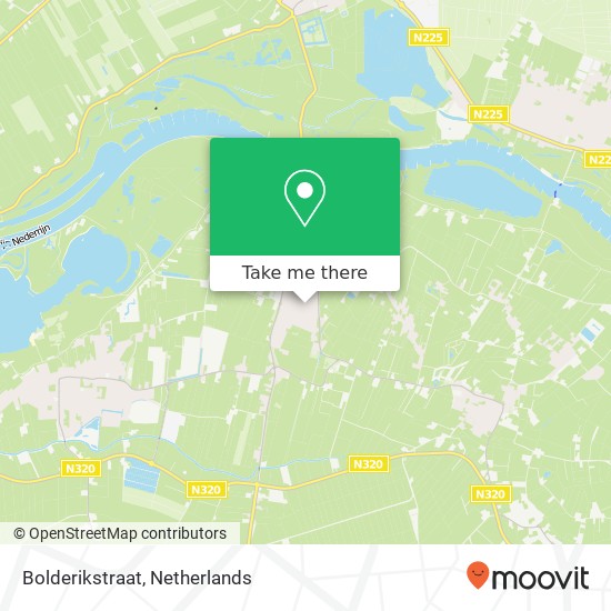 Bolderikstraat, Bolderikstraat, 4024 Eck en Wiel, Nederland kaart