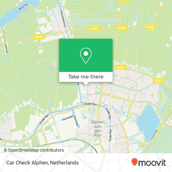 Car Check Alphen, Kalkovenweg 14A kaart