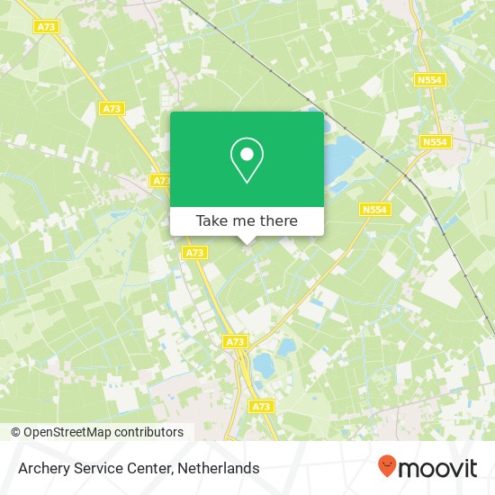 Archery Service Center, Kreuzelweg 23 kaart