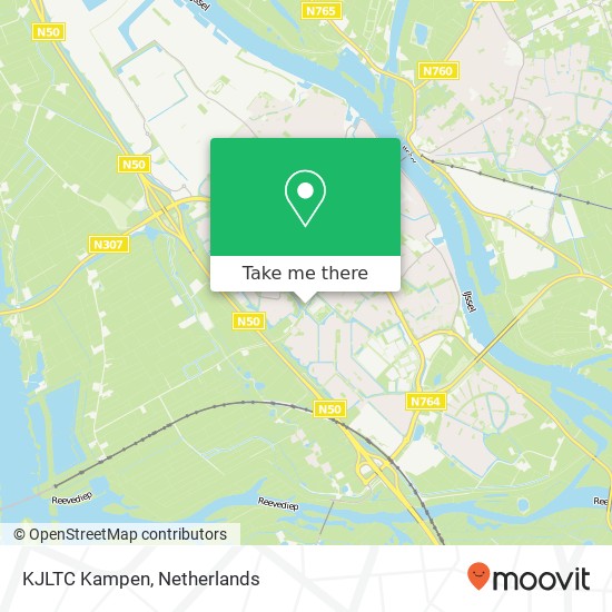 KJLTC Kampen, Cellesbroeksweg 2 kaart