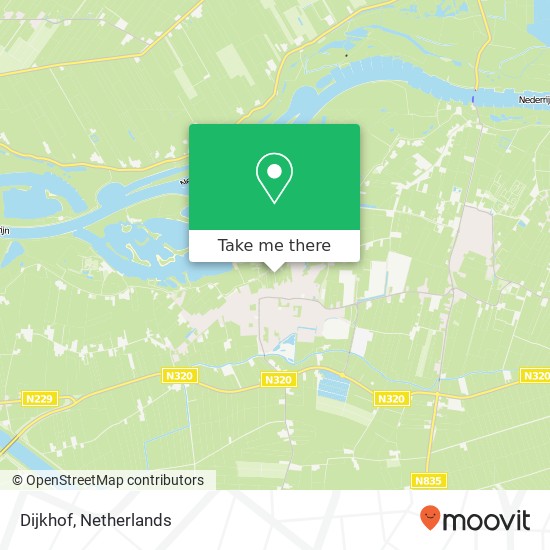 Dijkhof, Dijkhof, 4021 Maurik, Nederland kaart