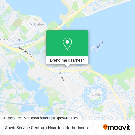 Anwb Service Centrum Naarden kaart