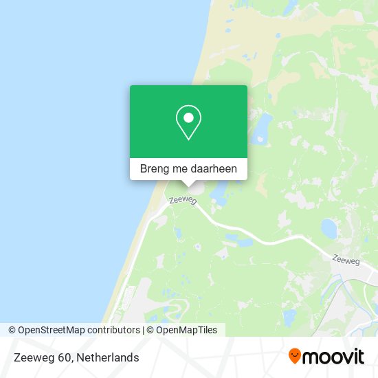 Zeeweg 60 kaart