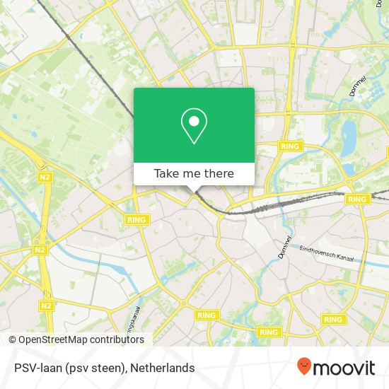 PSV-laan (psv steen), 5616 Eindhoven kaart
