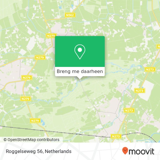 Roggelseweg 56, Roggelseweg 56, 6081 NP Haelen, Nederland kaart