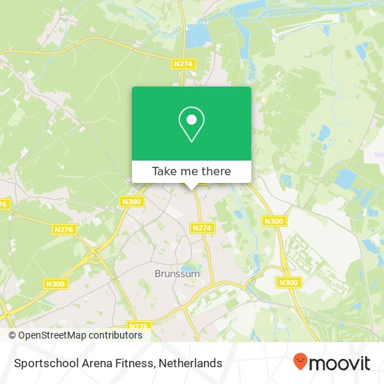 Sportschool Arena Fitness, Schinvelderstraat 19 kaart