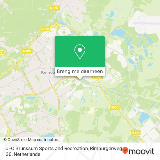 JFC Brunssum Sports and Recreation, Rimburgerweg 30 kaart