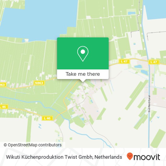 Wikuti Küchenproduktion Twist Gmbh kaart