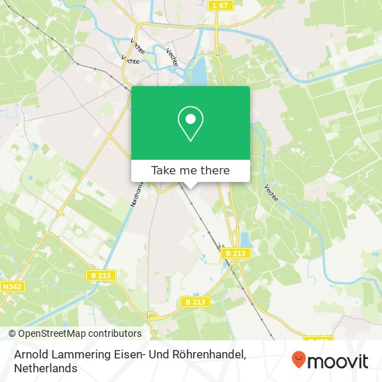 Arnold Lammering Eisen- Und Röhrenhandel kaart