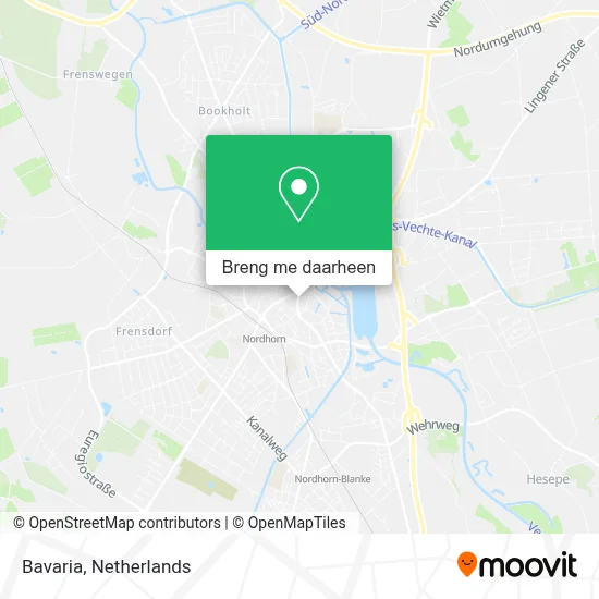Bavaria kaart