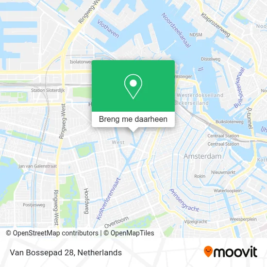 Van Bossepad 28 kaart