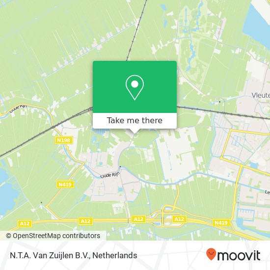 N.T.A. Van Zuijlen B.V. kaart