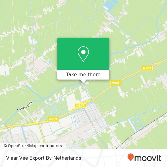 Vlaar Vee-Export Bv kaart