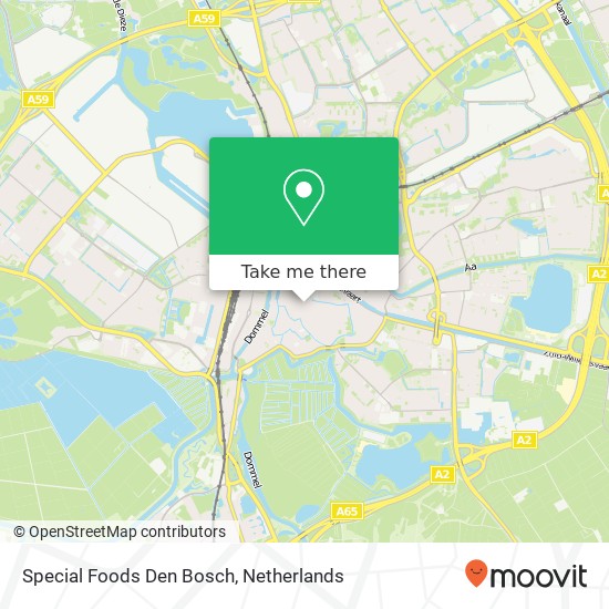 Special Foods Den Bosch kaart