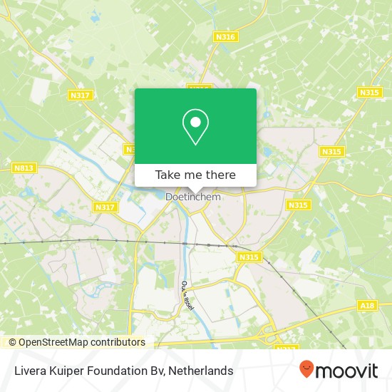 Livera Kuiper Foundation Bv kaart