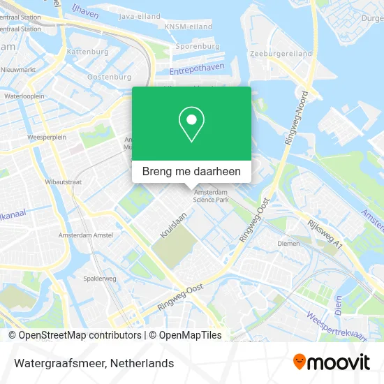 Watergraafsmeer kaart