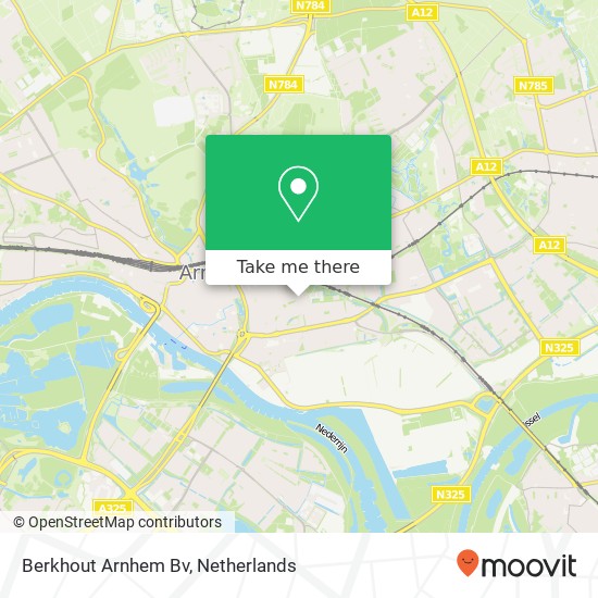 Berkhout Arnhem Bv kaart