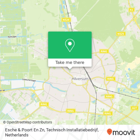 Esche & Poort En Zn, Technisch Installatiebedrijf kaart