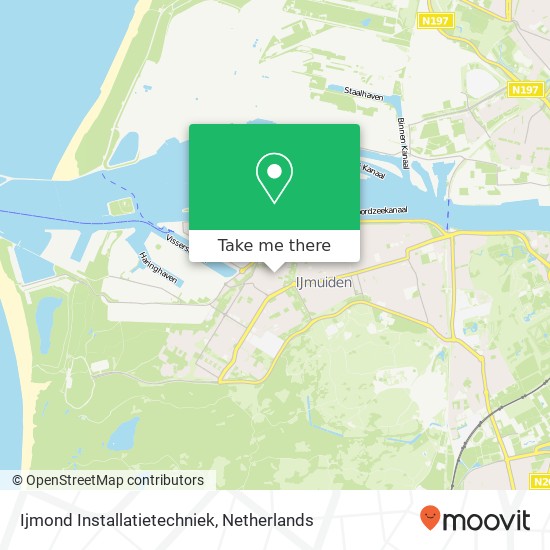 Ijmond Installatietechniek kaart